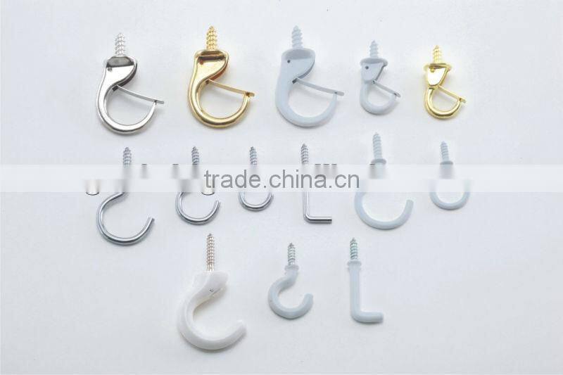 Solid Brass Square Hook