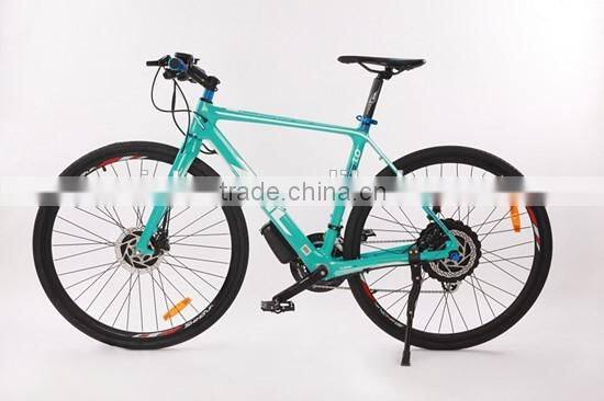 700C Carbon fiber high standard electric bicycle with 8 fun motor (Model YAKE MG)