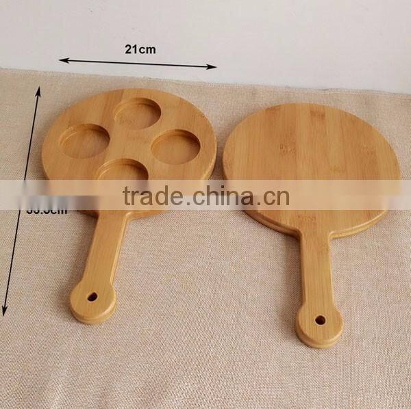 wholesale custom cheap unfinished wooden display beer tray wood serving tray set