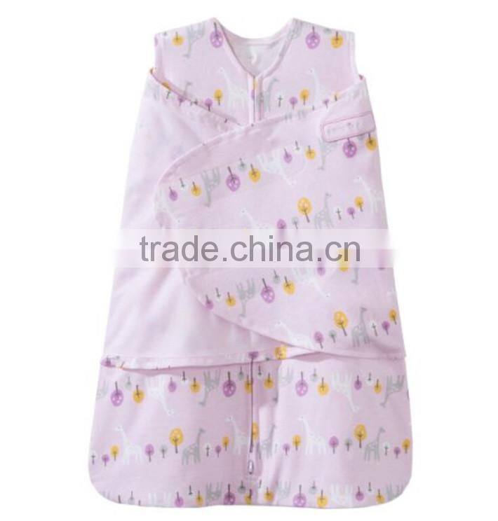 100% Cotton Adjustable Baby Swaddle Newborn Baby Muslin Blanket