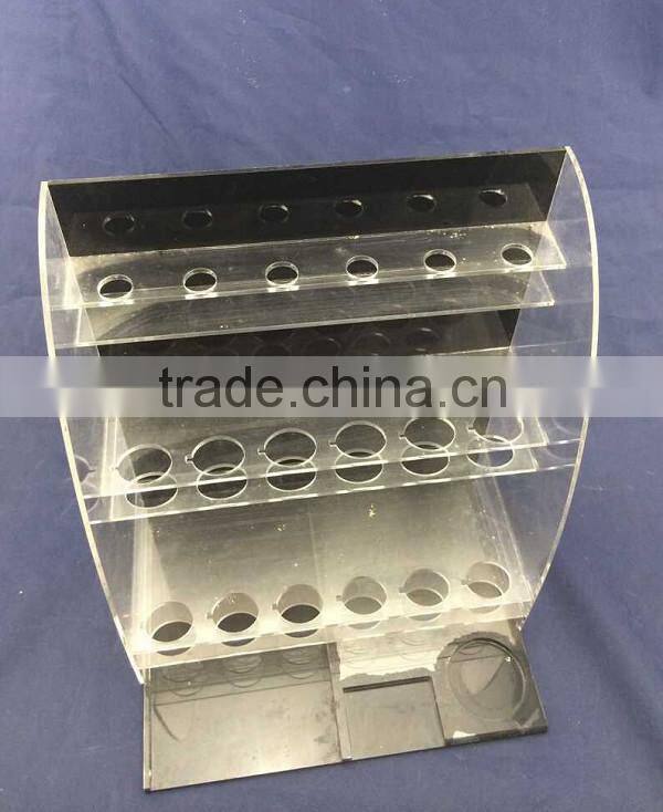 Customized acrylic nail polish showcase display