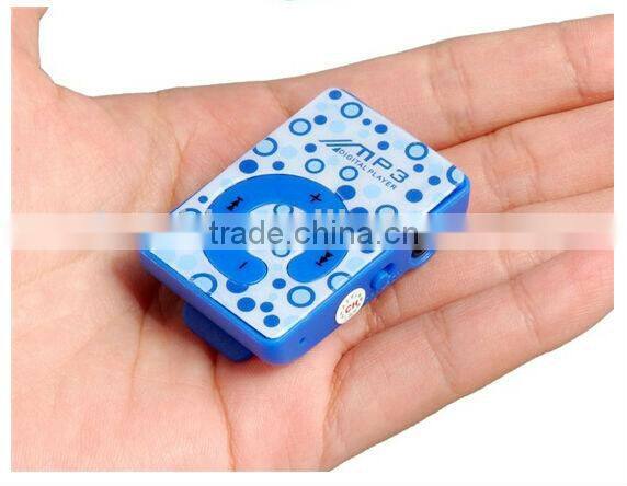 Hot selling promotional 2gb 4gb 8gb usb digital mp3 player with card slot