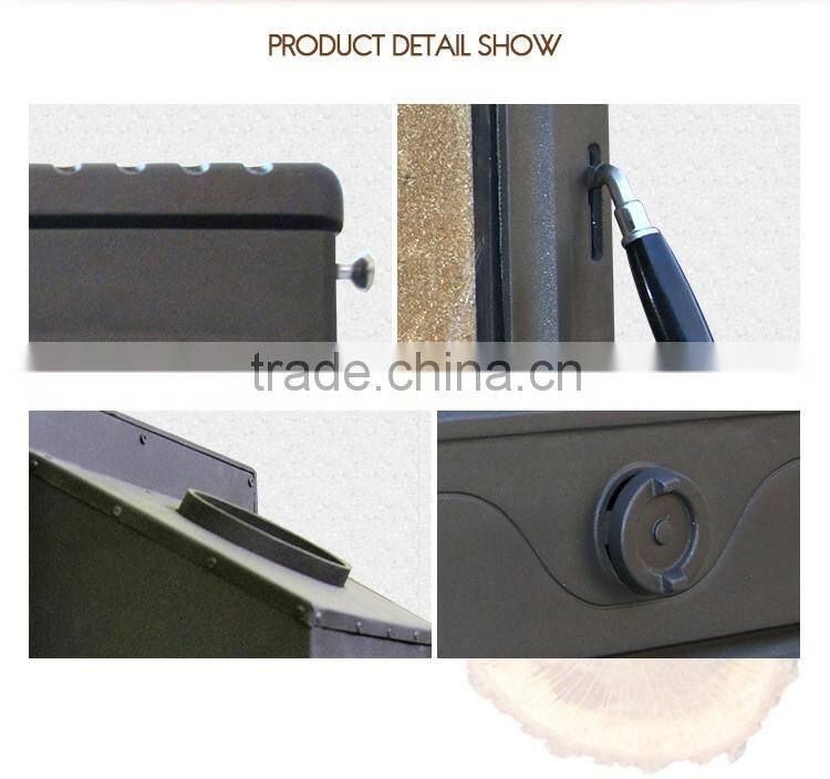 Highly efficient heat source burning woodstoves and wood stove fan