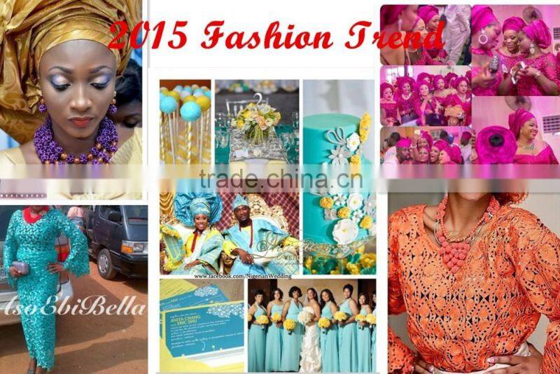 2016 Top sale Fashion Heavy high quality African Lace Fabric Swiss Voile Lace