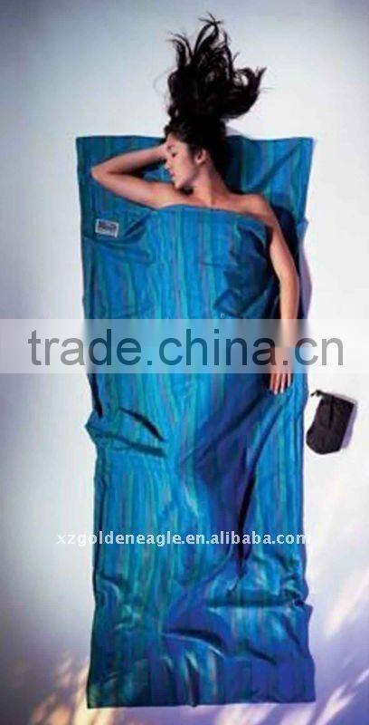 Dark Colour Camping 100% Silk Sleeping Bag Liner