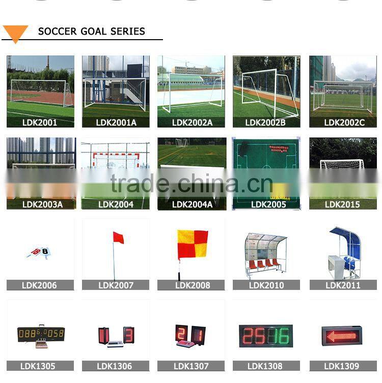 Soccer training equipment aluminum portable soccer goal