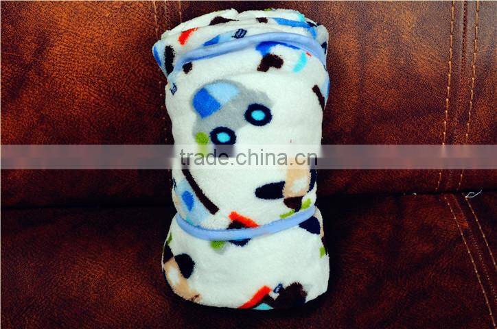 super soft animal print coral fleece baby beagle blanket