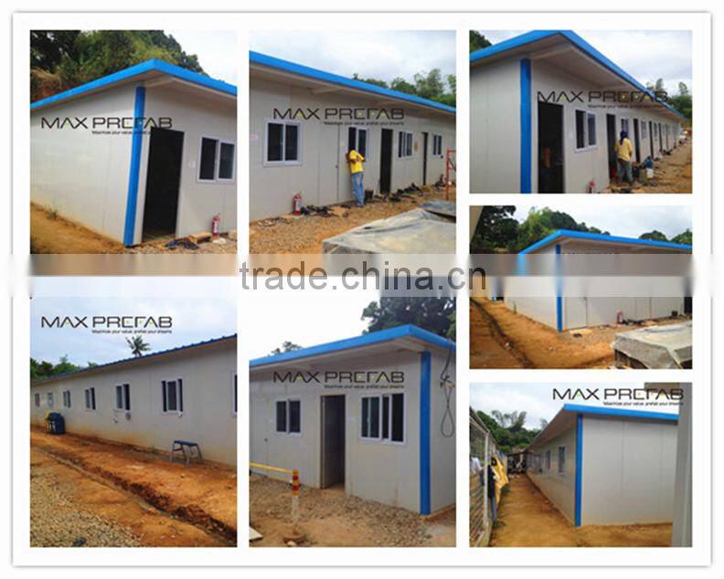 Light steel frame prefabricated houses in thailand