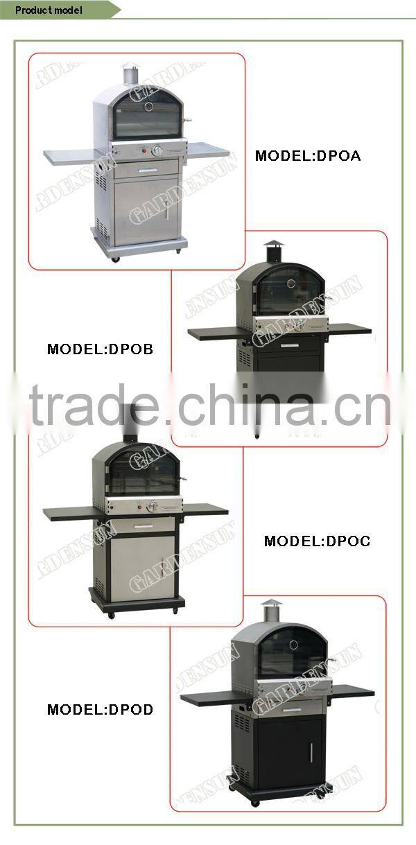 BBQ meat smoker machine(DPOA) GARDENSUN 16,000BTU with CE,CSA,AGA,ISO