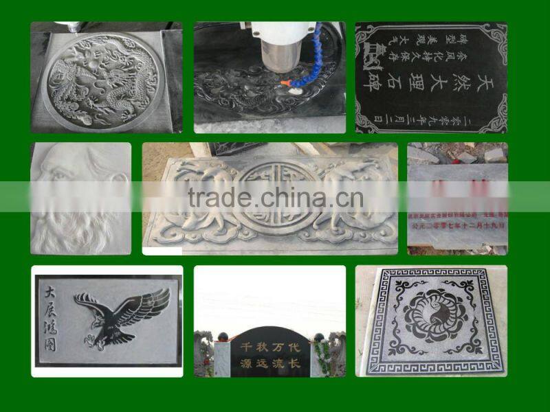 HS1325 Jinan manufacture gravestone headstone marble stone engraving cnc router machine price