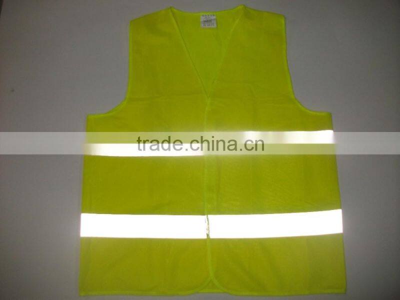 hot sale high visibility sleeveless reflective vest for sale