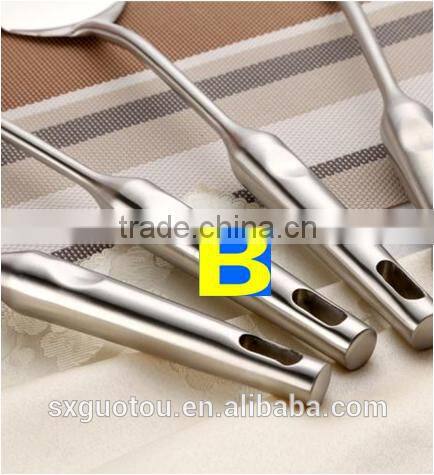 6-pcs non-toxic Stainless steel kitchen utensils