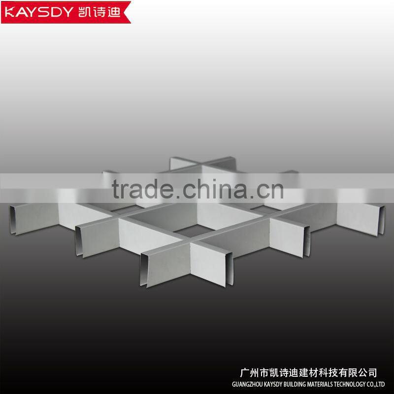 China wholesale open metal grid aluminum suspended ceiling with accessories