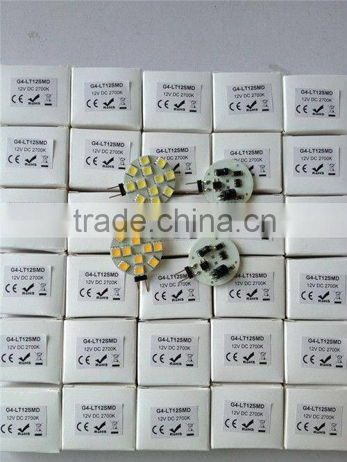 G4 Led 5050 12V 6 SMD 2500K
