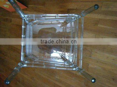 Crystal Clear Resin Chiavari Chair For Royal Wedding Chair