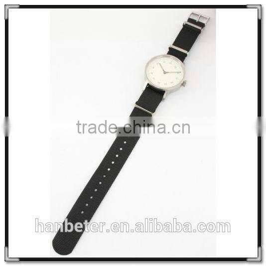 Best price OEM available 5-30atm waterproof custom nylon strap watch 2014
