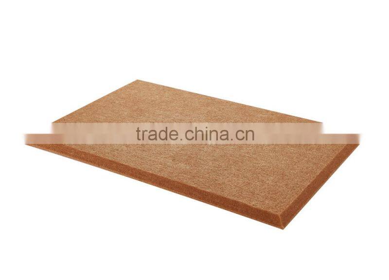 decorative polyester fiber heat resistant insulation board