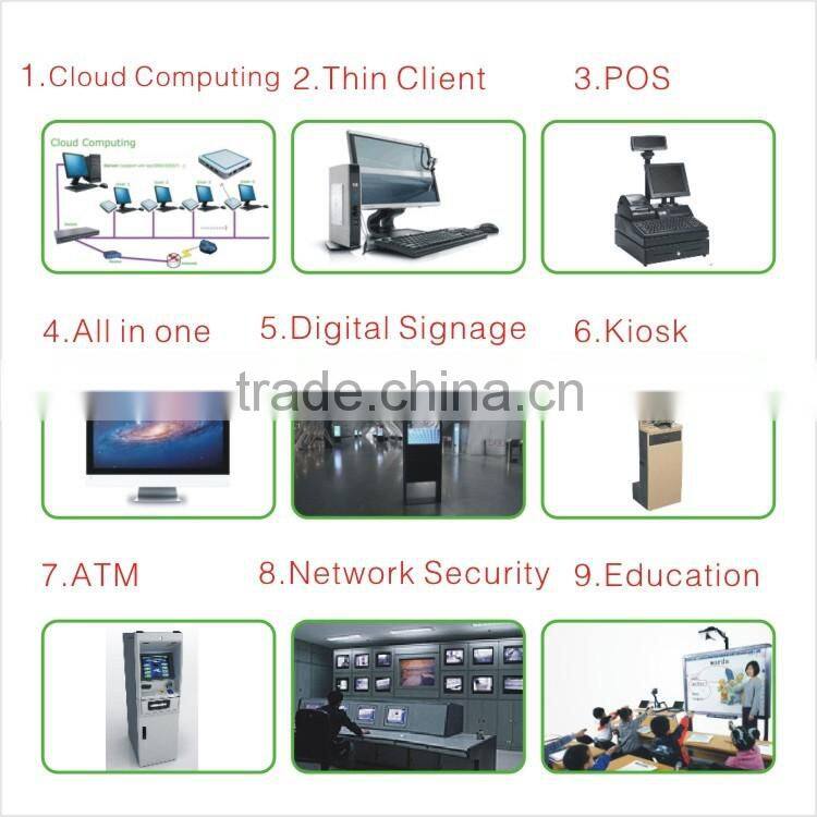 H81 LGA1150 lvds DC 12v dual LAN thin mini itx motherboard with 6com SIM card