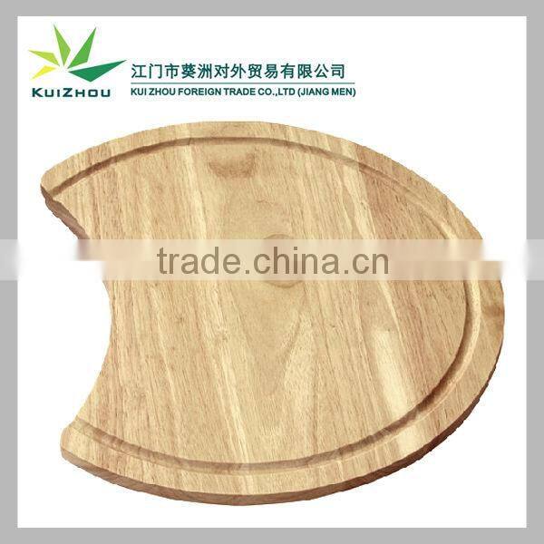 Custom special features of wood chopping block