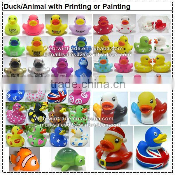 wholesale funny weighted floating bath duck toy