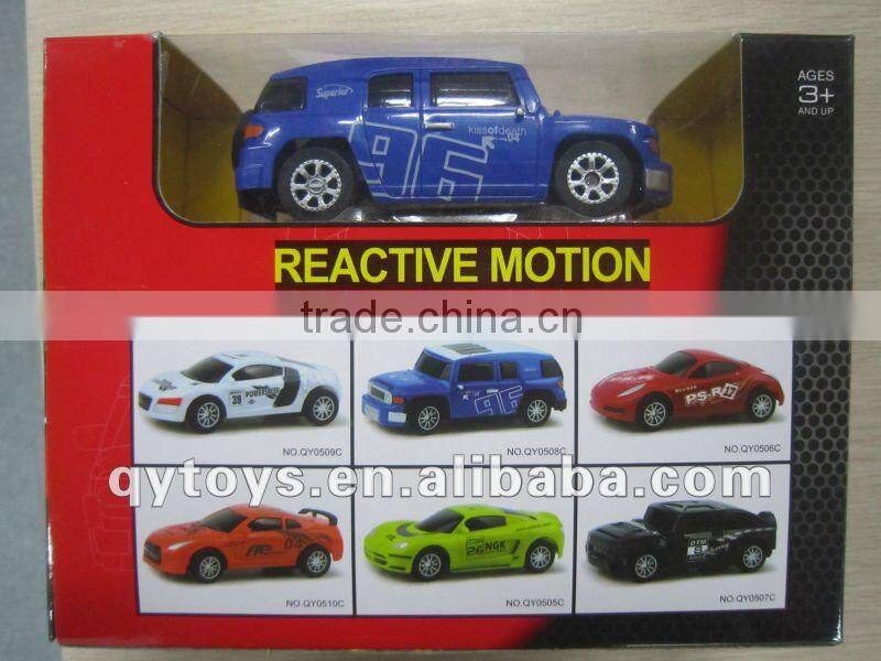 1:36 4 channels MOTORSENSOR IR car RC car battery PVC plastic toys/truck for children RC drive rally car toys remote control car