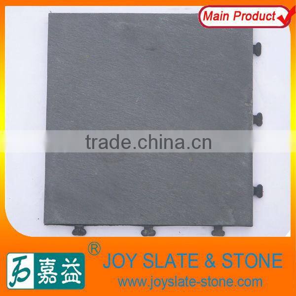 DIY natural removable slate paving slabs non-slip