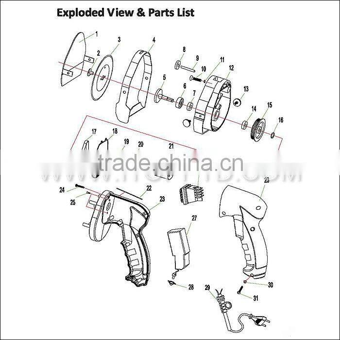 home-use electric kebab knife