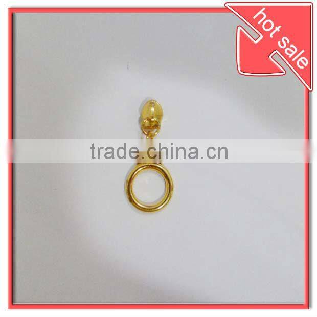 zipper puller slider with gold color wholesale in Guangzhou China