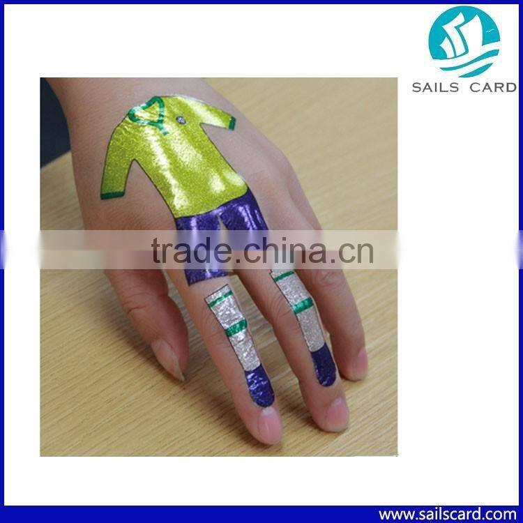 Hot sale New Design Country Flag tattoo sticker for fans