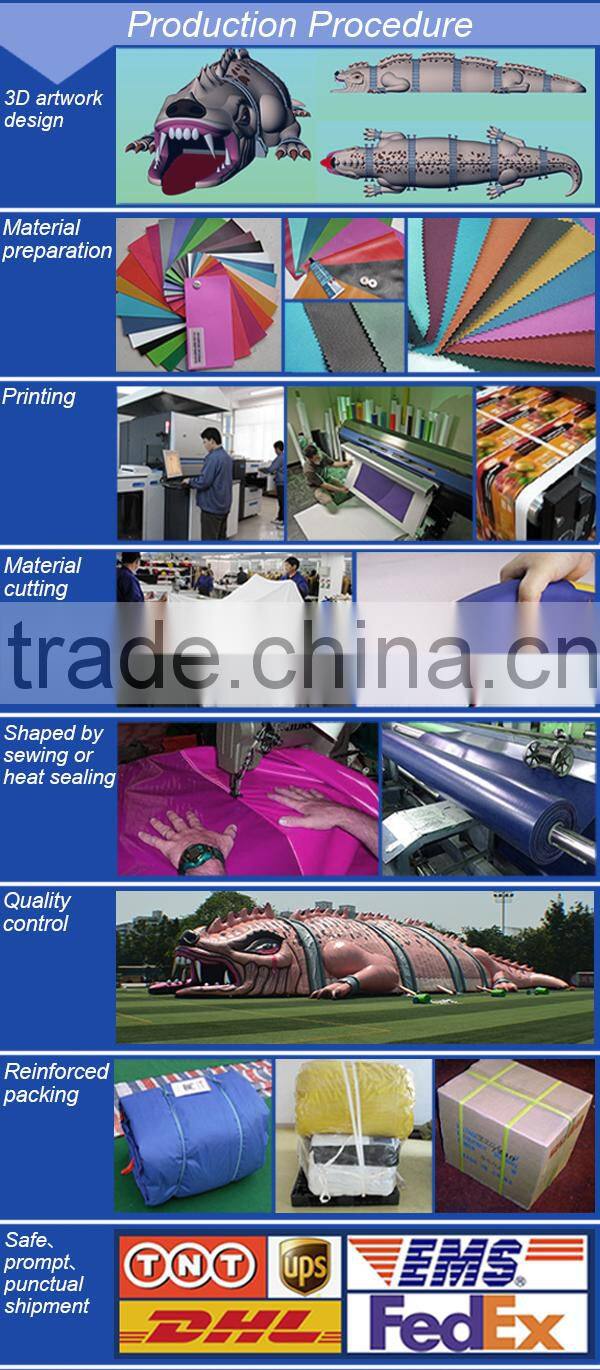 Large hot air ballloon, air walking balloon, foil hot air balloon for sale