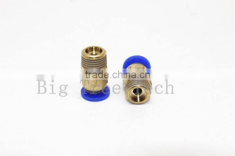 3D printers j-head remote connectors remote thermal head into the hot end of the material moving push pipe fitting tone