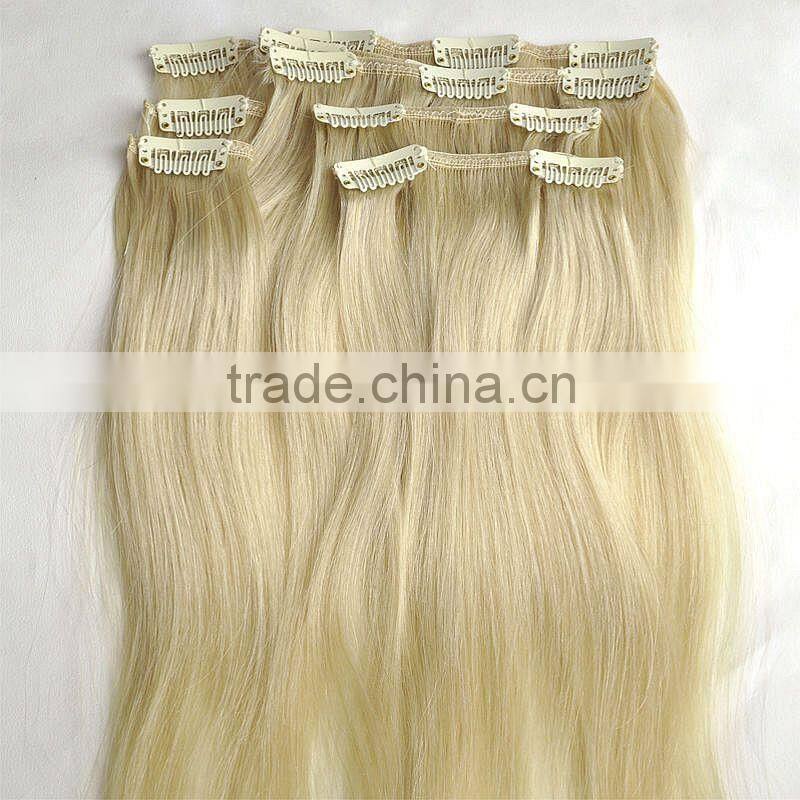Qingdao hair extensions vendor offer good quality hair extension human clip