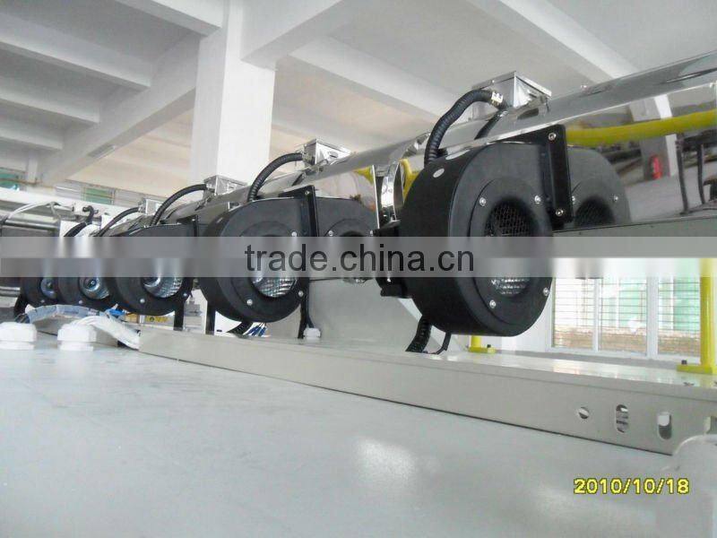 hot melt plastic extruding coating machine
