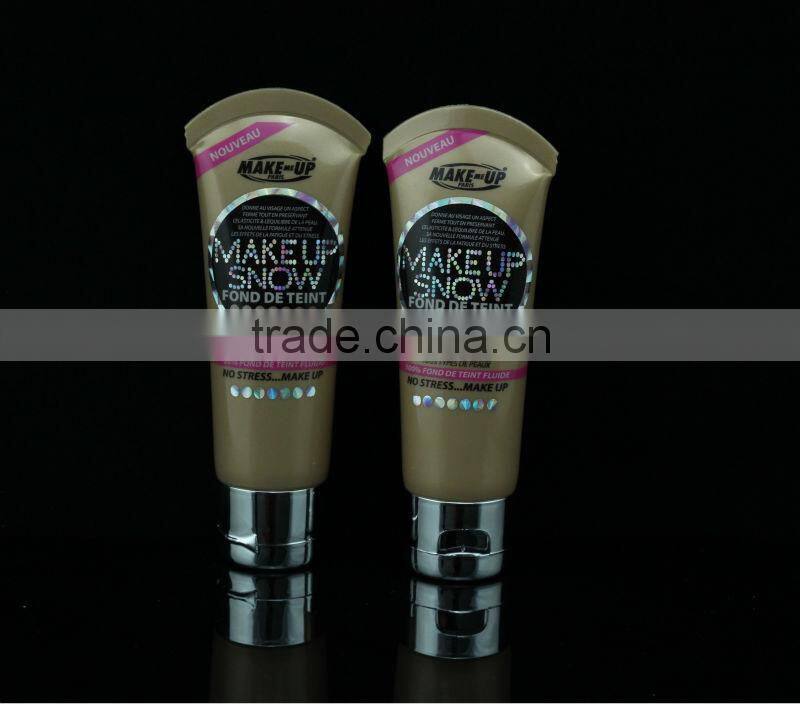 50g plastic tube packaging with screw cap
