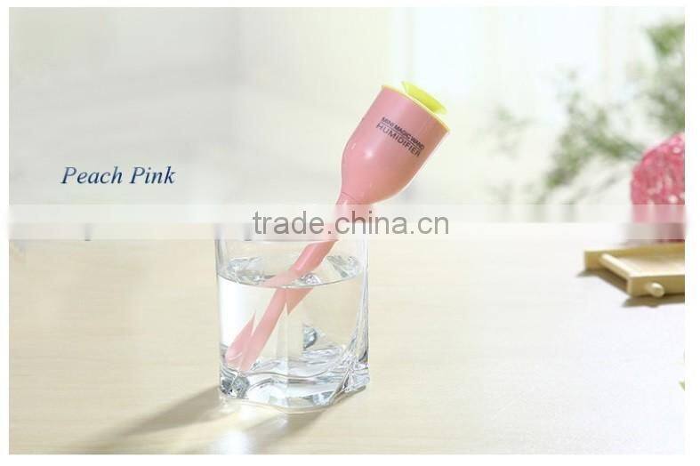 ABS material mini hand-held 30ml rechargeable magic wand nebulizer usb stick ultrasonic humidifier