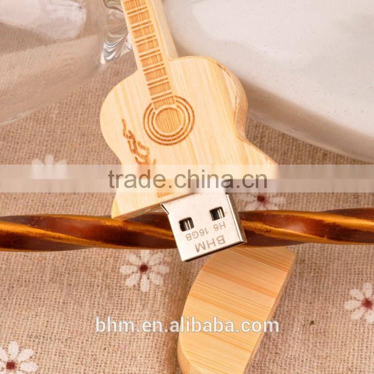 Popular Guitar USB memory Stick/Guitar USB Stick wooden