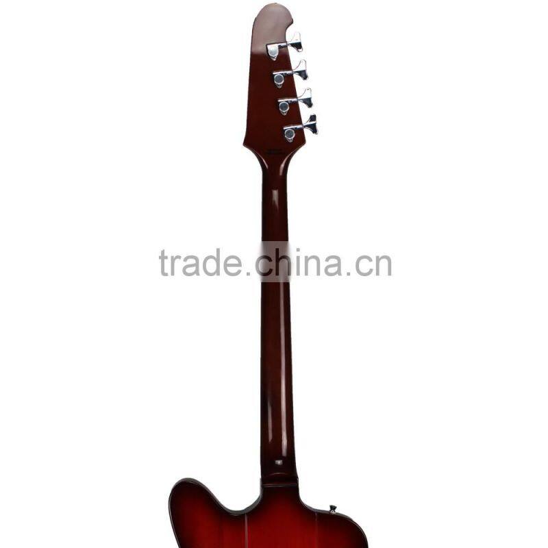 New fashion basswood body rock guitar bass guitar