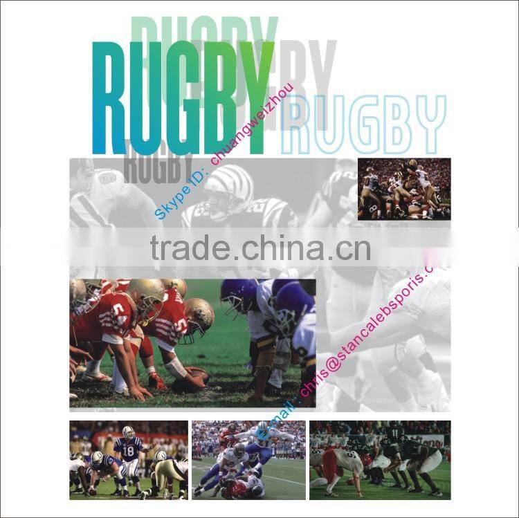 100% polyester Custom flag football jerseys