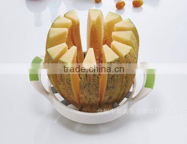 Hot sale melon slicer with twelve stainless steel blades