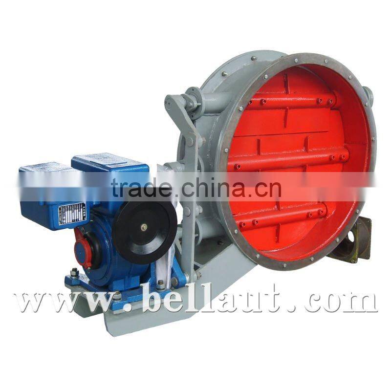 Manual operated Flanged Concentric Butterfly Valve