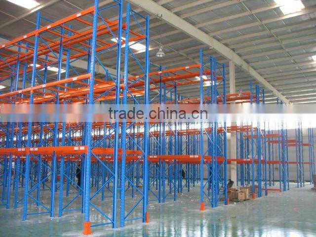 Q235b steel double deep truss racking