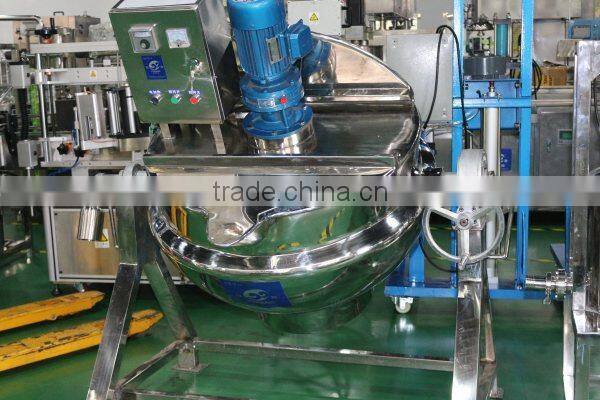 Industrial Jacketed Cooking Pot with Mixer/Steam Cooking Pot