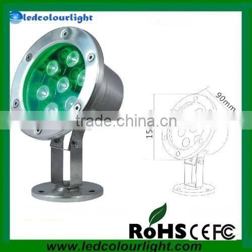 wholesale price IP68 high power 6W 12W round led under water swimming pool lights