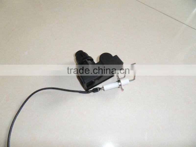 Battery push button pulse gas igniter set with sparking rod, battery gas lighter for heater/bbq/grill/oven/burner