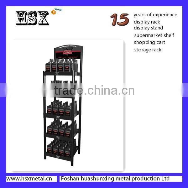 supermarket energy drink display rack HSX-S1210