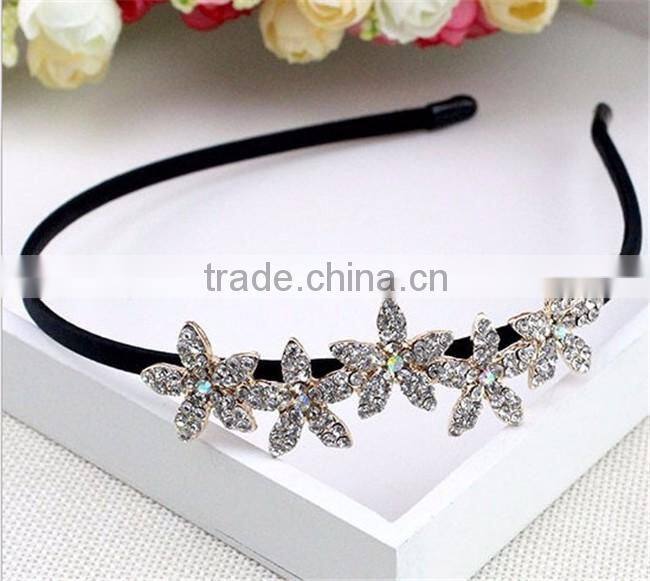 Fashion Korean Pearl Headband, Rhinestone Headband For Ladies