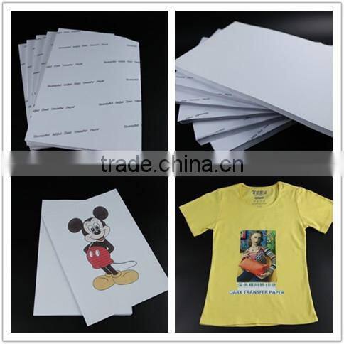 Inkjet Heat Transfer Paper for Dark-colored Cotton Fabrics/heat transfer paper/transfer paper for canon printer