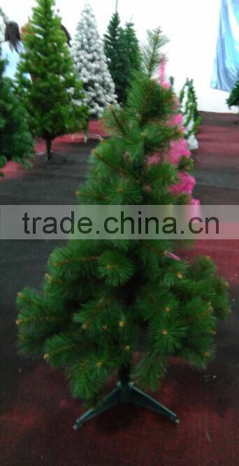 Artifical PVC Pine Needle With cashmere Used For Making Artifical Christmas Tree