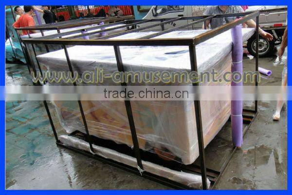 Playground theme park rides - 3 seats mini carousel