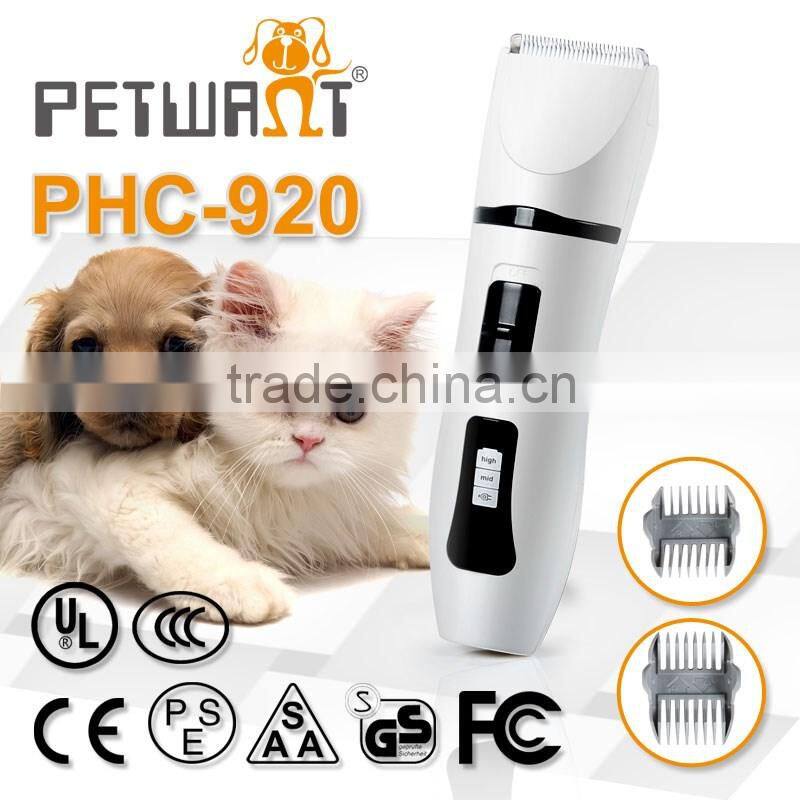 Fashionable rechargeable best pet clipper set